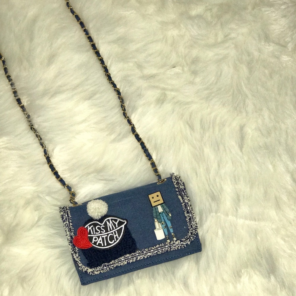 Denim crossbody